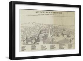 View of Edinburgh-null-Framed Giclee Print