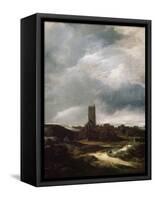 View of Egmond-An-Zee, C1655-Jacob van Ruisdael-Framed Stretched Canvas