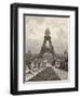 View of Eiffel Tower under Construction, Paris, 1889, France-null-Framed Giclee Print