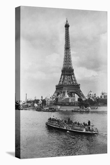 View of Eiffel Tower-null-Stretched Canvas