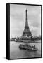 View of Eiffel Tower-null-Framed Stretched Canvas