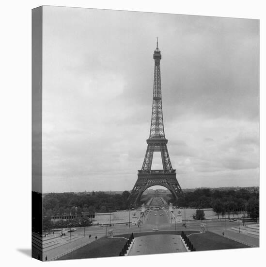 View of Eiffel Tower-null-Stretched Canvas
