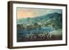 View of El Arenal in Bilbao, Ca 1784-Luis Paret y Alcázar-Framed Giclee Print