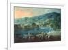 View of El Arenal in Bilbao, Ca 1784-Luis Paret y Alcázar-Framed Giclee Print