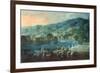 View of El Arenal in Bilbao, Ca 1784-Luis Paret y Alcázar-Framed Giclee Print