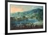 View of El Arenal in Bilbao, Ca 1784-Luis Paret y Alcázar-Framed Giclee Print