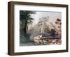 View of El Castillo, 1844-Frederick Catherwood-Framed Giclee Print
