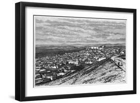 View of El Kef, Tunisia, C1890-Hildibrand-Framed Giclee Print