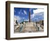 View of El Totem in Plaza Del Totem, Plaza Del Quinto Centenario, San Juan, Puerto Rico, USA-Miva Stock-Framed Photographic Print