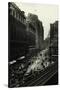View of Elevated Train at Herald Square-null-Stretched Canvas