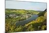 View of Ellenz-Poltersdorf and Moselle River (Mosel), Rhineland-Palatinate, Germany, Europe-Jochen Schlenker-Mounted Photographic Print