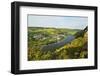 View of Ellenz-Poltersdorf and Moselle River (Mosel), Rhineland-Palatinate, Germany, Europe-Jochen Schlenker-Framed Photographic Print