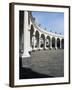 View of Elliptical Portico, Villa Campolieto-null-Framed Giclee Print