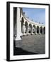 View of Elliptical Portico, Villa Campolieto-null-Framed Giclee Print