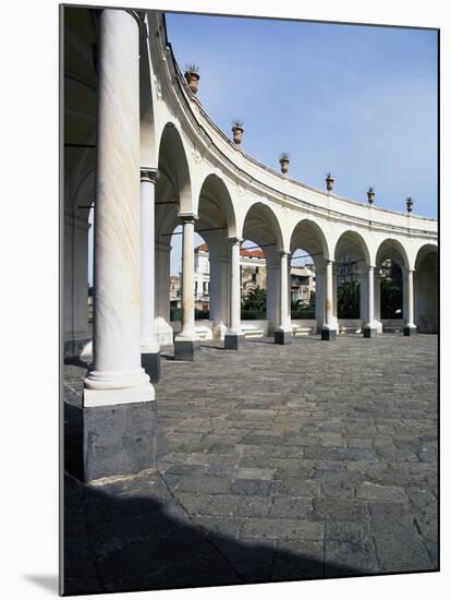 View of Elliptical Portico, Villa Campolieto-null-Mounted Giclee Print