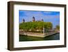View of Ellis Island National Park, New York City, New York-null-Framed Photographic Print