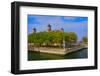 View of Ellis Island National Park, New York City, New York-null-Framed Photographic Print