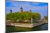 View of Ellis Island National Park, New York City, New York-null-Mounted Photographic Print