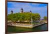 View of Ellis Island National Park, New York City, New York-null-Framed Photographic Print