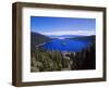 View of Emerald Bay in Lake Tahoe, California, USA-Adam Jones-Framed Photographic Print