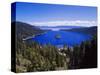 View of Emerald Bay in Lake Tahoe, California, USA-Adam Jones-Stretched Canvas