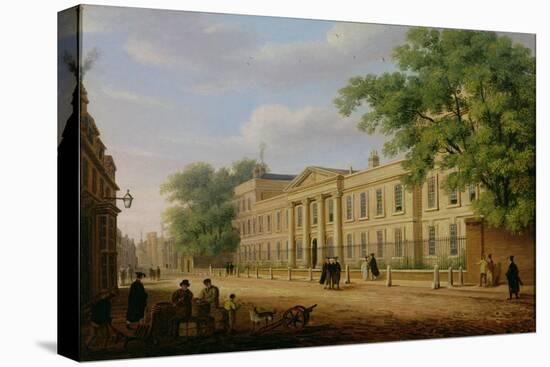 View of Emmanuel College, Cambridge University-Richard Bankes Harraden-Stretched Canvas