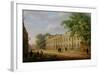 View of Emmanuel College, Cambridge University-Richard Bankes Harraden-Framed Giclee Print