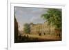 View of Emmanuel College, Cambridge University-Richard Bankes Harraden-Framed Giclee Print