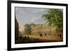 View of Emmanuel College, Cambridge University-Richard Bankes Harraden-Framed Giclee Print