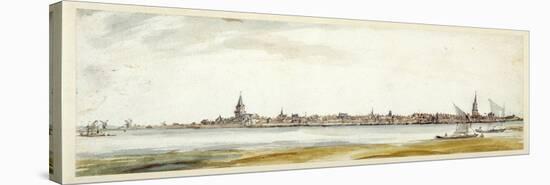 View of Emmerich, Late 17th Century-null-Stretched Canvas