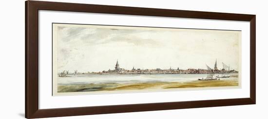 View of Emmerich, Late 17th Century-null-Framed Giclee Print