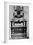 View of Empty Electric Chair-null-Framed Photographic Print