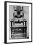 View of Empty Electric Chair-null-Framed Photographic Print