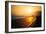 View of Empty Road at Sunset-Lamzeon-Framed Photographic Print