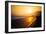 View of Empty Road at Sunset-Lamzeon-Framed Photographic Print