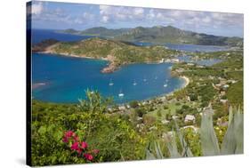 View of English Harbour from Shirley Heights-Frank Fell-Stretched Canvas