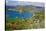 View of English Harbour from Shirley Heights-Frank Fell-Stretched Canvas