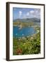 View of English Harbour from Shirley Heights-Frank Fell-Framed Photographic Print