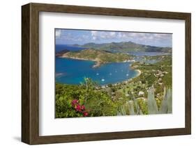 View of English Harbour from Shirley Heights-Frank Fell-Framed Photographic Print