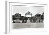 View of Entrance to Chateau Versailles.-null-Framed Photographic Print