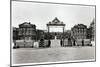 View of Entrance to Chateau Versailles.-null-Mounted Photographic Print