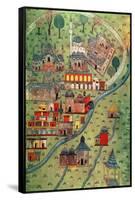 View of Eskisehir-Nasuh Al-silahi-Framed Stretched Canvas