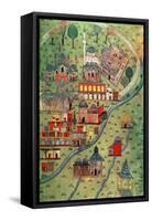 View of Eskisehir-Nasuh Al-silahi-Framed Stretched Canvas