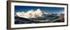 View of Everest and Nuptse from Kala Patthar-Daniel Prudek-Framed Photographic Print