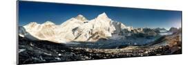 View of Everest and Nuptse from Kala Patthar-Daniel Prudek-Mounted Photographic Print