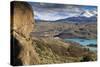 View of Explora Hotel Salto Chico on Lago Pehoe-Eleanor-Stretched Canvas