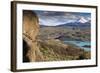View of Explora Hotel Salto Chico on Lago Pehoe-Eleanor-Framed Photographic Print