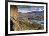 View of Explora Hotel Salto Chico on Lago Pehoe-Eleanor-Framed Photographic Print