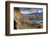 View of Explora Hotel Salto Chico on Lago Pehoe-Eleanor-Framed Photographic Print