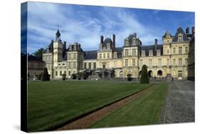 View of Facade from Court of Honor-null-Stretched Canvas